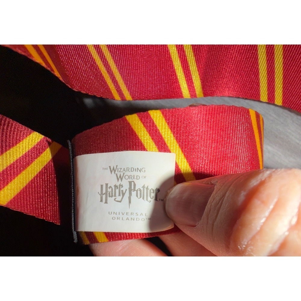 Universal Studios Harry Potter Lanyard Unisex OS Red/Gold Excellent Gryffindor